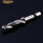 1/4-tolline kuuskantvarre keermega koonuspuur M8 X 1.25