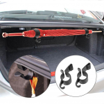 Uus 2tk/komplekt vihmavarjuhoidja pagasiruumi korraldaja auto tagumine kinnitusklamber k&auml;ter&auml;tikukonks auto ornament must