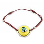 Les Tr&eacute;sors De Lily [H3557] - Bracelet Cr&eacute;ateur 'Salade de Fruits' jaune marron kollane