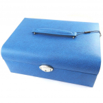 Davidti [N4491] - t&uuml;rkiissinine 'Clara' ehtekarp - 31x21x11. 5 cm sinine