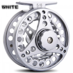 K&auml;rbsep&uuml;&uuml;gi rullid 2+1BB 5/6WT alumiiniumist CNC t&auml;ismetallist k&auml;rbsep&uuml;&uuml;girull &otilde;ues k&auml;rbsep&uuml;&uuml;gi tarbed 5/6 WT valge