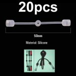 20 tk Kalastusseeliku T&ouml;&ouml;riistad Jig Rattles &Uuml;hendusrihmad Spinnerbait Buzzbait Bass Snapper kalap&uuml;&uuml;gi konksu tarvikud