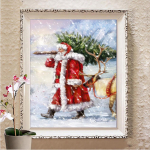 Full Drill Teemantmaal Ristpistes Mosaiik Daisy K&auml;sitsi valmistatud kingitus Tikand Lepatriinu Kodukaunistus Full Round 20X30CM