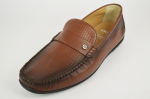 Meeste mokassiinid ikos 1820 40 Pruun nahk 40 helepruun v&auml;rv
