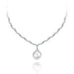 Gica Gema p&auml;rlikeed, millel on k&otilde;rge s&uuml;sinikusisaldusega teemant 925 sterlingh&otilde;be, 16 mm ripats, unikaalne disain, romantilised peened ehted, pulmapeo kingitused, uus trend 925 Silver valge