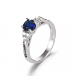 SACE GEMS Klassikaline vasesulamist tsirkoonist s&otilde;rmus Naiste ehted Pulmalubaduse peokingitus 6