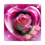 5D DIY teemantmaaling lillega kivikivist pilt roosi ristpiste komplekt teemanttikandid &uuml;mmargune mosaiik kodukaunistus Full Round 20x20CM