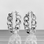 BELLA BOX Hip Hop Rocki stiilis kett-k&otilde;rvar&otilde;ngad naistele Metallilised stiilsed aksessuaarid Minimalistlikud kingitused min ringikujulised k&otilde;rvar&otilde;ngad ehted