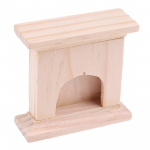 1:12 Scale DIY Puidust k&auml;sitsi valmistatud miniatuurne kamin Nukumaja Dekoratsioon M&ouml;&ouml;bli Aksessuaaride Komplektid Mini Nukumajad M&auml;nguasjad Kingitus 1PCS