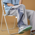Suvised Unisex Streetwear laiad p&uuml;ksid meeste vabaaja p&uuml;ksid Sport Jooksmine dressip&uuml;ksid Harajuku rulap&uuml;ksid p&uuml;ksid Techwear riided naistele S hall