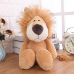25cm Armas Metsa Pl&uuml;&uuml;sist M&auml;nguasi Lastele Magamiskaaslane Džungli Pehmed L&otilde;vi Tiiger Elevant Koer Kaelkirjak Pesukaru Ahv Kawaii Nukk Lion