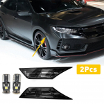 K&uuml;ljemarker, suunatule laius, must Honda Civicu 2016-2021 jaoks