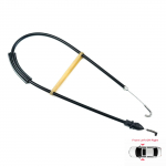 BDP73 siseukse vabastusluku riiv Bowdeni kaabel eesmine parem v&otilde;i vasak 1 U0837099E Skoda Octavia MK1 jaoks. Kaabli pikkus: 550 mm.