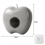 9 v&auml;rvi plastikust &uuml;mbrisega hoiukast toidukile korraldus Seinale paigaldatav tolmukindel kast toidukate Plastik&uuml;mbrises hoiustamisriiul Koduk&ouml;&ouml;k hall