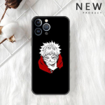 Jujutsu Kaisen &uuml;mbris Apple Iphone'ile 11 13 14 12 Pro Max 7 8 Xr X 6 5 5s Se 2022 13promax Black Silicone Phone Funda iPhone 12 Pro Max
