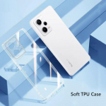 Luksuslik ruudukujuline telefoni&uuml;mbris Xiaomi Redmi Note 12 Pro Plus Note12 Pro Plus+ 5G p&otilde;rutuskindel pehmest silikoonist tagakaas Redmi Note12Pro Plus puhas