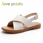 Love Ycodo suvised nahast sandaalid naistele ja &uuml;li&otilde;pilastele suurus 35&ndash;43 43