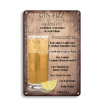 Guinnessi Corona kokteil RUM metallist silt Plekk-silt Vintage v&auml;limusega kodubaari dekoratsioonitarvikud Seinakunsti plakatid ja tr&uuml;kised 20x30cm