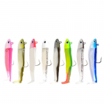 Minnow Black Jig Head kalas&ouml;&ouml;t Pehme haugi s&ouml;&ouml;t 5g/12g/25g ahvenap&uuml;&uuml;gi pehme heeringas&ouml;&ouml;t Paadi&otilde;ue ahvena s&ouml;&ouml;t 7CM/5g-8PCS