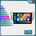 2din Androidi autoraadio multimeediumivideopleier Lexus RX300 RX330 RX350 RX400H 2003&ndash;2014 Navigatsiooni-GPS Carplay 4G QLED puuteekraaniga automaatne stereo XL 4Core 2G 32G