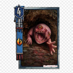 Gwent The Witcher kaardim&auml;ng Lubber Fiend The Witcher 3 Triikraud soojus&uuml;lekandega tr&uuml;kkimine Vin&uuml;&uuml;lplaastrid Kleebis riietele Ise ise tehke aplikatsioonid pestavad plaastrid