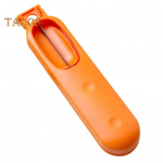 Punaste datlite viilutaja press t&uuml;&uuml;p Eemalda s&uuml;damik, mugav k&auml;epide Kerge punane datlil&otilde;ikur kirsiseemnete eemaldaja k&ouml;&ouml;gividinad kollane