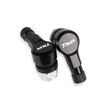 For yamaha T MAX T-MAX TMAX 500 560 530 Motorcycle 90 Degree Wheel Tire Valve Stem Caps Airtight Covers TMAX560 TMAX530 NO LOGO black
