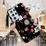 Naiste naiste moe lillemuster Silm, pehme silikoonist TPU &uuml;mbrise kate Redmi 10