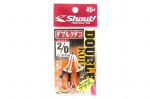 Shout 329-DK Double Kudako Silver Assist rigged konks, suurus 2/0 (7420)