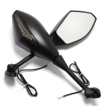 2 tk mootorratta lenkstangi kinnitus tahavaatepeegel LED suunatuledega Honda CBR 900 929 954 900RR jaoks CB125 white
