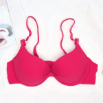 Seksikas rinnahoidja naistele Push Up rinnahoidja Soild Color rinnahoidja kogutud Underwire rinnahoidjad hingav t&uuml;drukute aluspesu intiimpesu 38B
