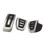 Auto pedaali pedaalide kate Volkswagen VW GOLF 7 GTi MK7 Lamando POLO A05 Passat B8 Skoda Rapid Octavia 5E 5F A7 roostevaba 2Pcs AT Pedals