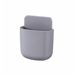 1 komplekti mini seinale paigaldatav salvestuskarp Kaugjuhtimispuldi salvestuskarp telefoni pistikupesa jaoks ZPG roosa