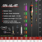 ONLYOU Nano Purple Light elektrooniline kala ujuv k&uuml;lm valgus k&otilde;rge heledus &ouml;ine kalap&uuml;&uuml;gi ujuv k&otilde;rge tundlikkusega karpkala veevarjuta 2/4 tk 2pcs