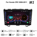 WIFI Android 2 Din autoraadio autoraadio multimeediumipleier Honda CRV CR-V 2006-2011 jaoks koos nupunupuga GPS 1+16GB 1+16GB