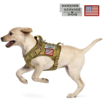 Taktikalise teeninduskoera vesti rakmed v&auml;litingimustes treenimisk&auml;epidemega veekindlad mugavad s&otilde;jav&auml;epatrulli K9 koerarakmed k&auml;epidemega XS