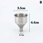 1 tk lehter roostevabast terasest kaasaskantav mini v&auml;ikesed suulehtrid baari veinikolb 3.7*2.5*0.7cm