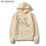 Heartstopper Unisexga Hoodie Unisex Harajuku Graafiline Kawaii Charlie Spring ja Nick Nelson Pusad S&uuml;gistalvise kampsuniga kapuutsiga topsid S beige