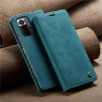 CaseMe klapp nahast telefoni&uuml;mbris XiaoMi 13T Pro 12T 11T 10T RedMi Note 12 12S 11 11S 10 10S 9S iPhone 15 14 13 Samsung S23 FE magnetilise rahakoti kate jaoks XiaoMi Mi 10T (10T Pro)