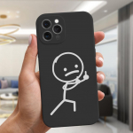 Animatsioon Pehme armas telefon Iphone 14 6s 13 XS Mini XR 8 7 Max Plus X 12 Pro 6 11 Silicon TPU sirge korpuse kate Iphone 13 Mini aafrika lilla v&auml;rv