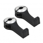 Autoistme seljatoe peatoe kinnituskott Mitmesugused riidepuu plastikust konksuga telefonihoidja alus h&otilde;be