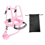 V&auml;ikelaste suusarahmade treener koos eemaldatava jalutusrihmaga, reguleeritava kiirvabastusega suusa lumelauavarustuse treeningrakmed must