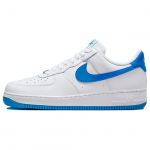 Nike Air Force 1 07 Valge Foto Sinine Meeste Tossud FJ4146-103 45