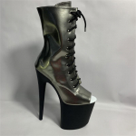 20cm Naiste poolsaapad Platvormid Kingad &Ouml;&ouml;klubi Cosplay Seksikad pumbad &otilde;hukesed kontsad Peep Toe Kingad 34 h&otilde;be