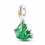 100% 925 sterlingh&otilde;bedast kevadised uued loomav&otilde;rud, mis sobivad moes K&auml;ev&otilde;ru Isetehtud ehete tegemine Liblikas Firefly kameeleoni amuletid valge