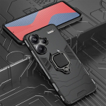 KEYSION p&otilde;rutuskindel armor &uuml;mbris Redmi Note 13 Pro 4G 13 Pro+ 5G silikoon+arvuti r&otilde;ngas metallist telefoni kate Xiaomi POCO M6 Pro jaoks for Redmi Note 13 Pro+ 5G must