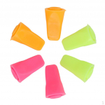 6tk Knitting Point Protectors Stoppers Craft 2,5x1,5cm