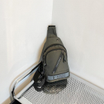 Unisex rinnakott Lihtne hoiukott Kerge reisikott, v&auml;ike seljakott Crossbody kott Moodsad &uuml;hekordsed kotid must