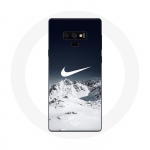 Coque - Nike - Samsung Galaxy Note 9 - Souple - Blanc - Logo Niege Hiver
