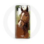 &Uuml;mbris Samsung Galaxy A10 Quarter Horse jaoks Pruun hobuset&otilde;ug